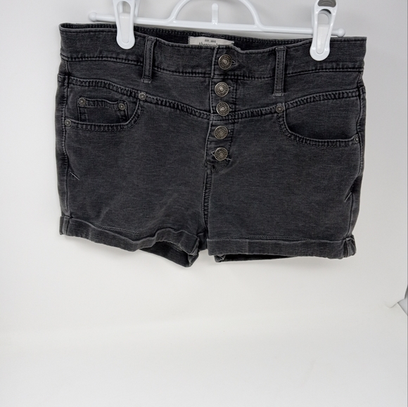 Abercrombie And Fitch Womens Size 4 Black Perfect Stretch Shorts - Picture 5 of 7